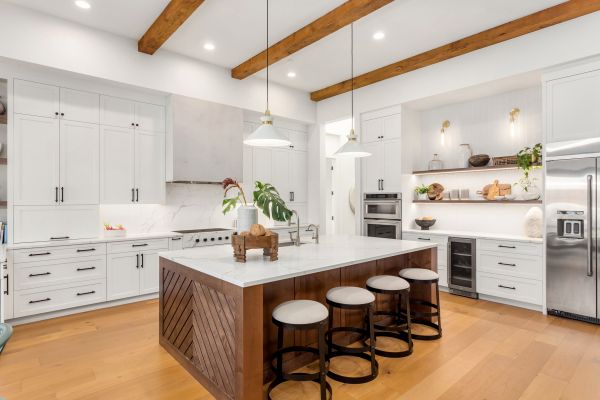 Kitchen Island Assembly