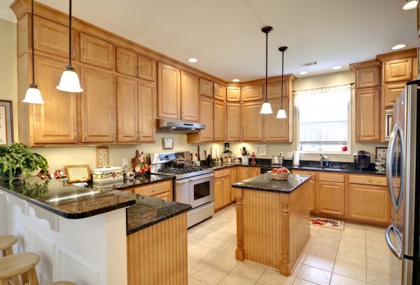 Maple Kitchen Cabinet Repair